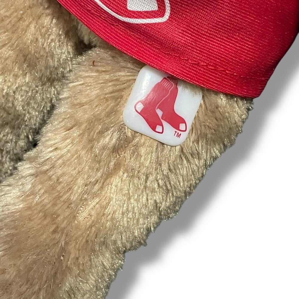 Boston Red Sox Teddy Bear 14" Plush MLB Baseball Good Stuff Fenway Bucket Hat - Picture 11 of 14